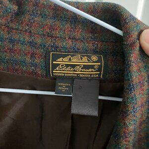 Vintage Eddie Bauer Wool Light Coat Women's M